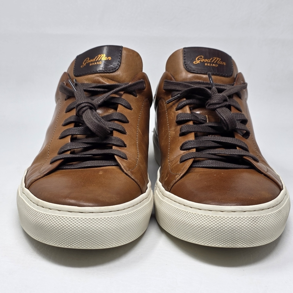 Good Man Brand Mens Legend Cognac Low Tops Sneakers Shoes Size 10 Pre-owned - Picture 8 of 11